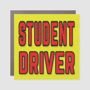 Student Driver Car Magnet