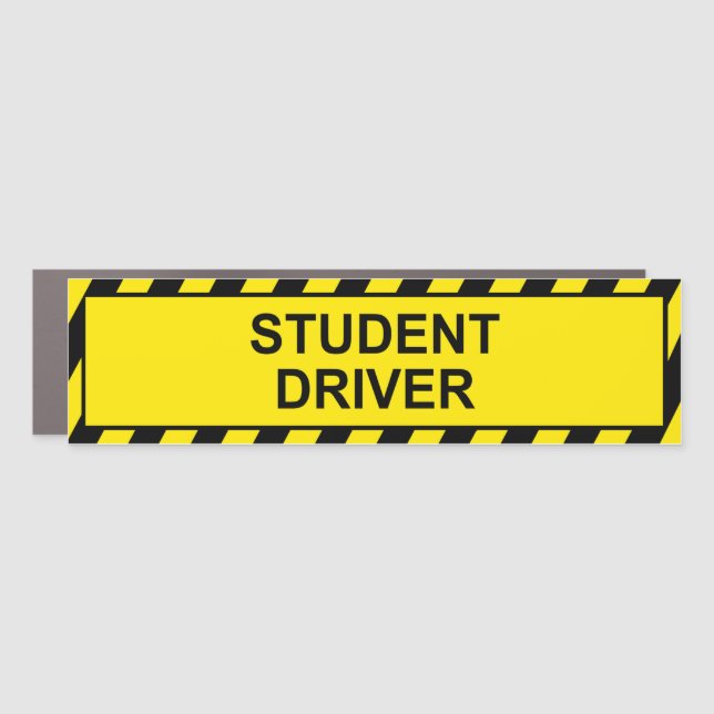 Student Driver Car Magnet (Front)
