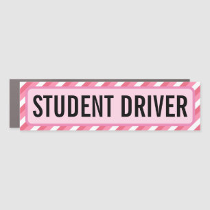 Student Driver Car Magnet