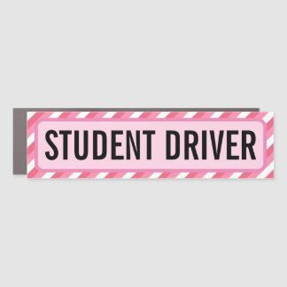 Student Driver Car Magnet