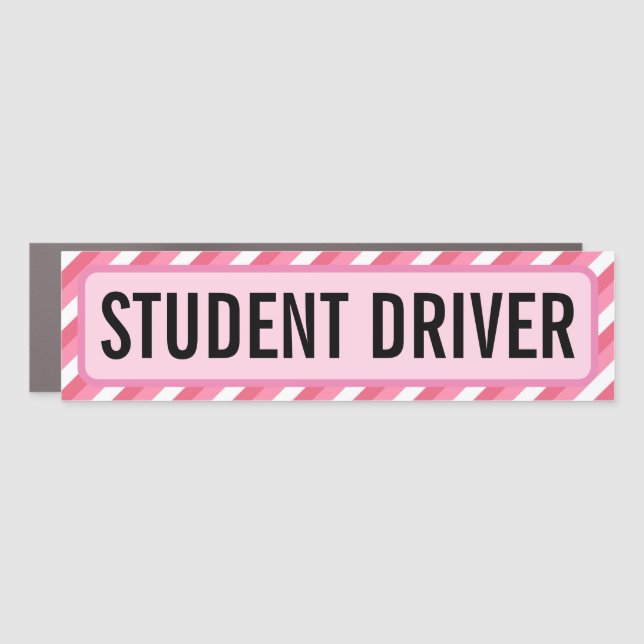 Student Driver Car Magnet (Front)