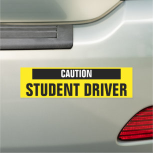 Student Driver Car Magnet