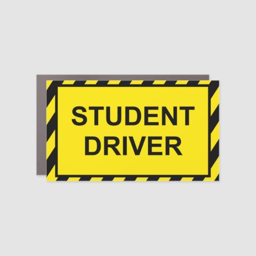Student Driver Car Magnet