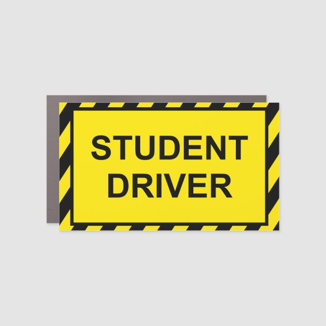 Student Driver Car Magnet (Front)