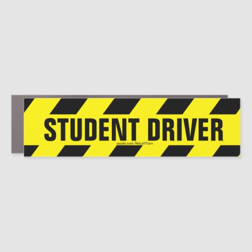 Student Driver Car Magnet