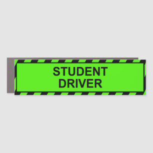 Student Driver Car Magnet