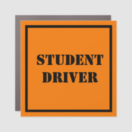 Student Driver Car Magnet - HAMbyWG