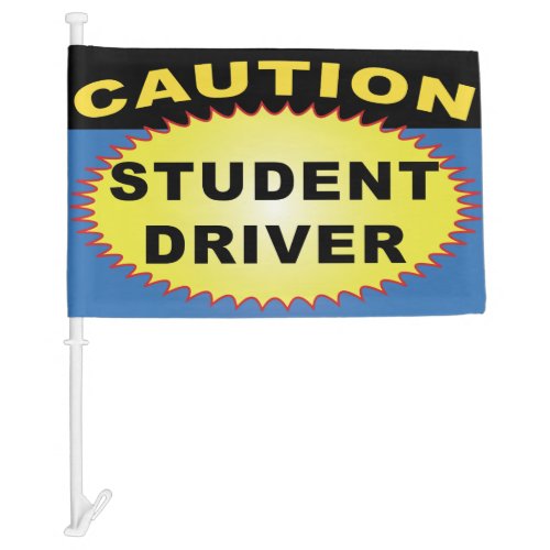 Student Driver Caution Flag