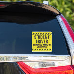 Student Driver Funny Parent Teenager Decal