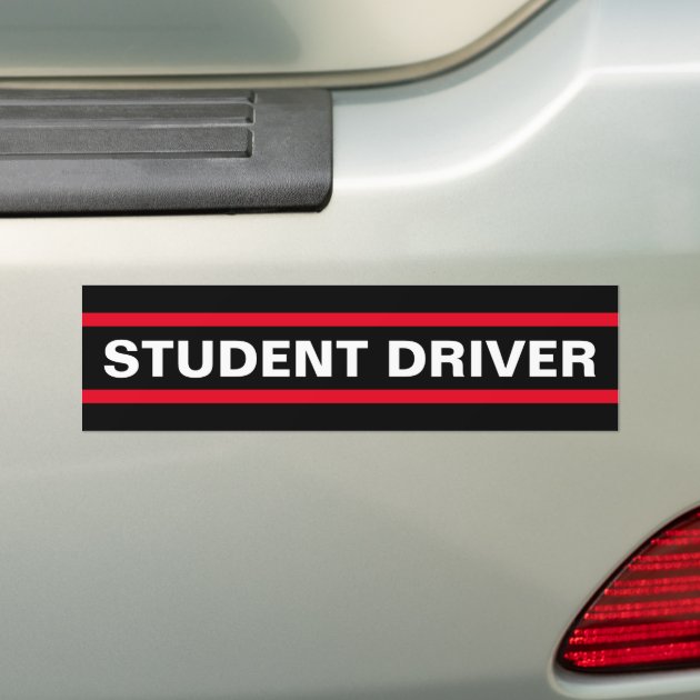 Funny Warning Bumper Sticker – "DRIVER IS PROBABLY DRUNK" – 6x3 Inch Vinyl Decal By Crazy Sticker Guy