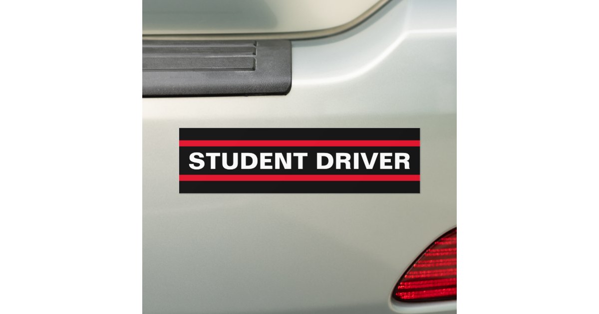 Funny Warning Bumper Sticker – "DRIVER IS PROBABLY DRUNK" – 6x3 Inch Vinyl Decal By Crazy Sticker Guy