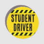 Student Driver Warning Stripe Drivers Education Car Magnet