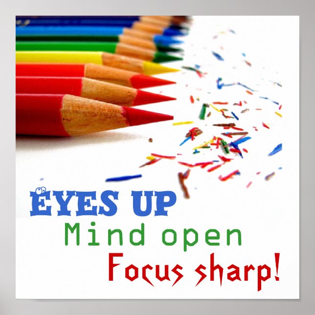 Student Engagement (Classroom Poster) Poster (Front)