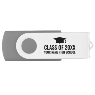 Student graduation bulk gift USB pen flash drives