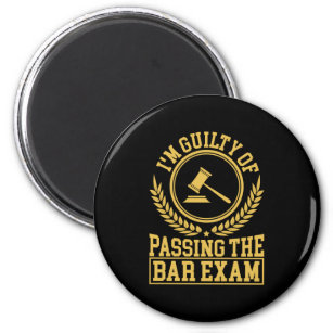 Student Is Guilty Of Passing The Bar Exam Magnet