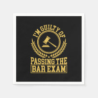Student Is Guilty Of Passing The Bar Exam