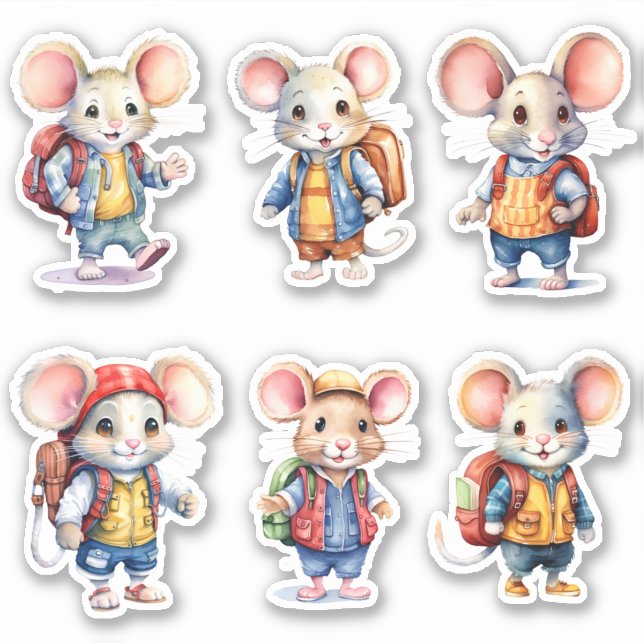 Student Mice Sticker (Front)