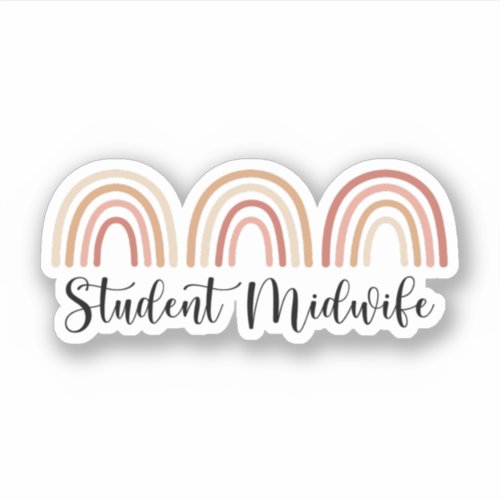 Student Midwife Midwifery Student Sticker