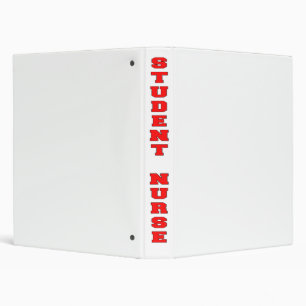 Student Nurse 3 Ring Binder