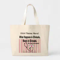 Clinical tote bag on sale