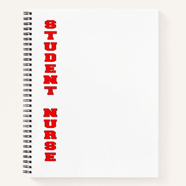 Student Nurse Notebook (Front)