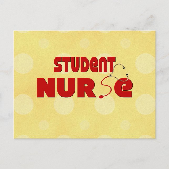 Student Nurse Postcard (Front)