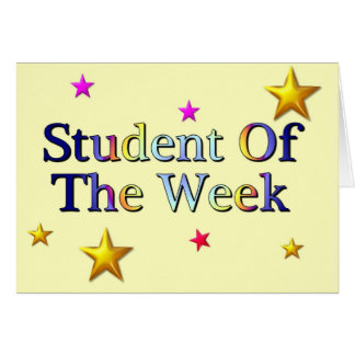 Student Of The Week Gifts - T-Shirts, Art, Posters & Other Gift Ideas ...