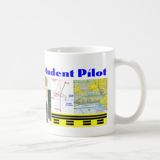 Student Pilot Coffee Mug (Right)