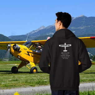 Student Pilot First Solo Airplane Funny Custom Hoodie