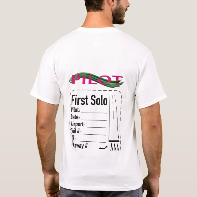 Student Pilot Solo Shirt (Back)