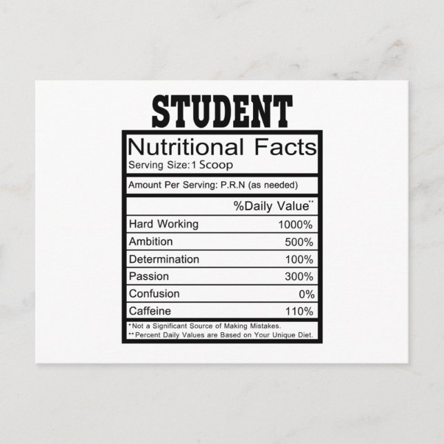 Student Postcard (Front)