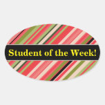 [ Thumbnail: Student Praise + Watermelon-Inspired Stripes Sticker ]