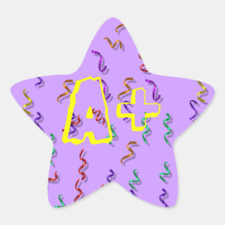 Student Reward A+ Stickers