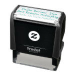 [ Thumbnail: Student Work Review and Educator Name Self-Inking Stamp ]