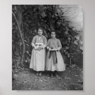 Students at Art School for Girls in Turkey Poster