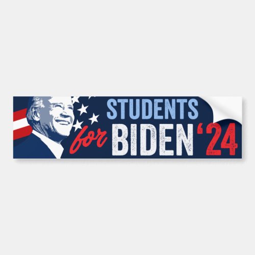 Students for Biden 2024 Bumper Sticker