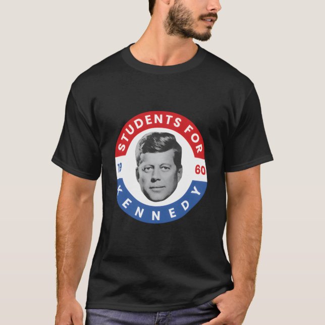 Students For President John F Kennedy Jfk T-Shirt (Front)