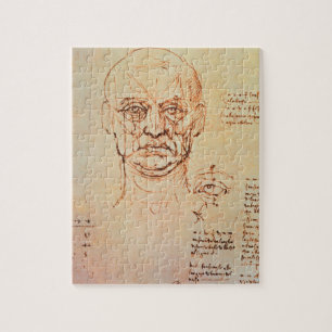 Studies of the Proportions of the Face and Eye, 14 Jigsaw Puzzle