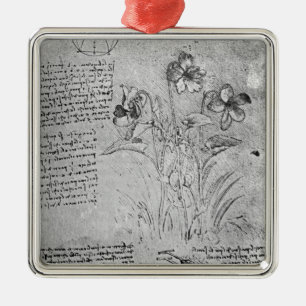 Studies of Violas Metal Ornament