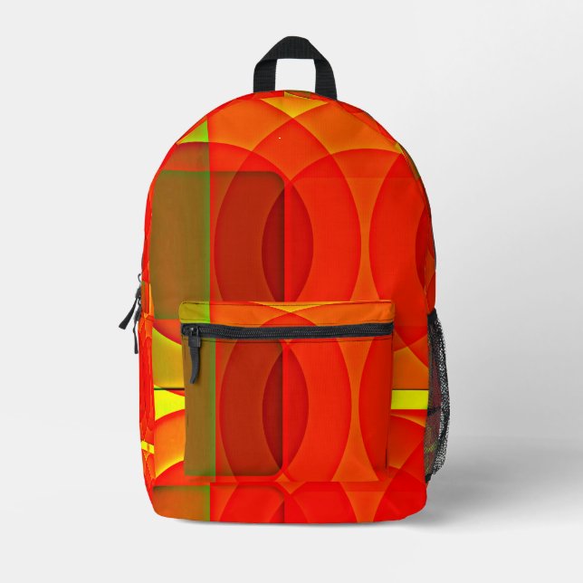 Studio16 pouch printed backpack (Front)