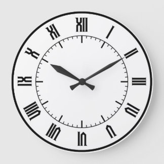 studio432hz roman wall clock