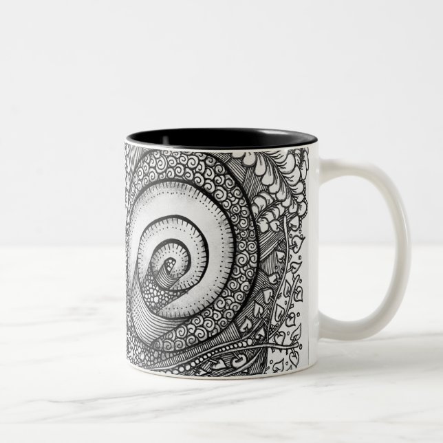 Studio 40: Double Swirl Mug (Right)