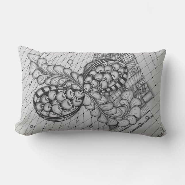Studio 40: Infinity/Fairy Fingers Reversible Lumbar Pillow (Front)