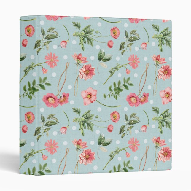 Studio Botanicals 3 Ring Binder (Front/Spine)