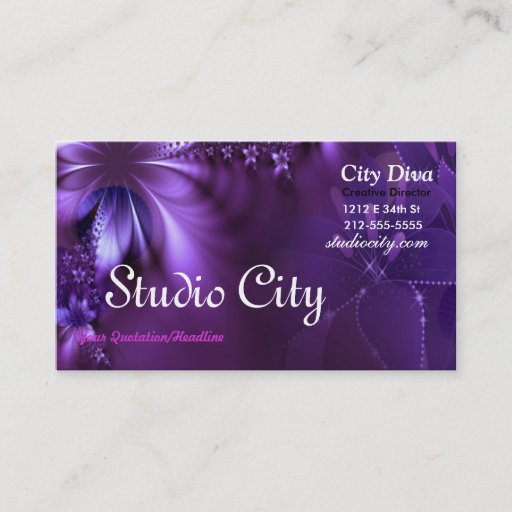Customizable Studio Business Card