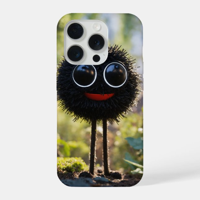 Studio ghibli soot sprite iphone case (Back)