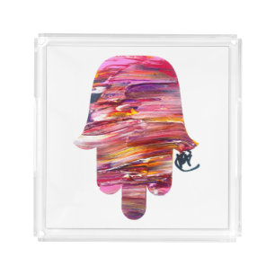Studio Hamsa Art Challah Tray 