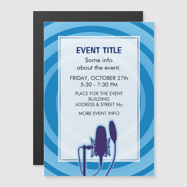 Studio Microphone (Front/Back)