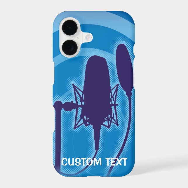 Studio Microphone Case-Mate iPhone Case (Back)