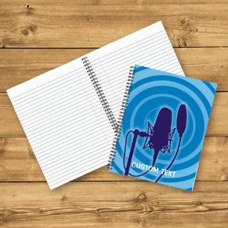 Studio Microphone Notebook
